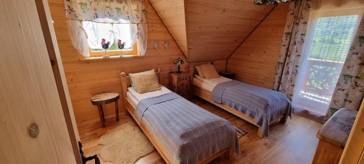 Goralski Dom Z Pieknymi Widokami Na Gory Sosnówka Esterno foto